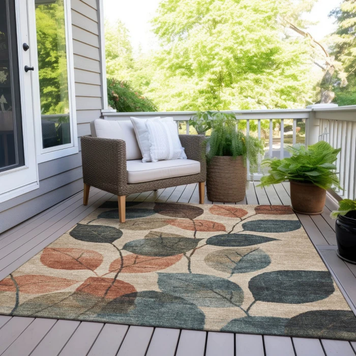 Addison Rugs Chantille Brown ACN1953 5ft. x 7ft.6in. Rect. Rug