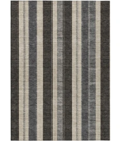 Addison Rugs Chantille Black ACN1954 5ft. x 7ft.6in. Rect. Rug