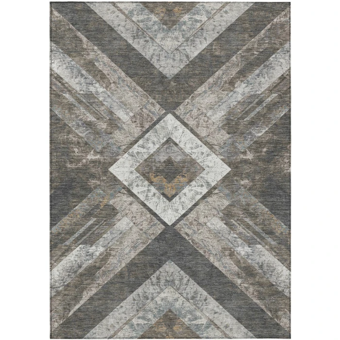 Addison Rugs Chantille Brown ACN1955 9ft. x 12ft. Rect. Rug