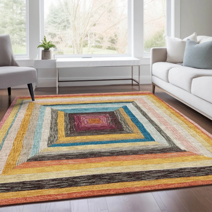 Addison Rugs Chantille Gold ACN1957 8ft. x 10ft. Rect. Rug