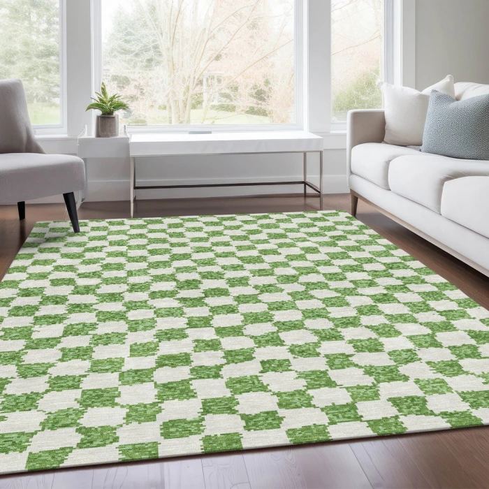 Addison Rugs Chantille Green ACN1958 8ft. x 10ft. Rect. Rug