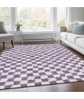 Addison Rugs Chantille Purple ACN1958 5ft. x 7ft.6in. Rect. Rug