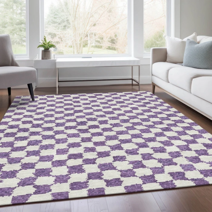 Addison Rugs Chantille Purple ACN1958 5ft. x 7ft.6in. Rect. Rug