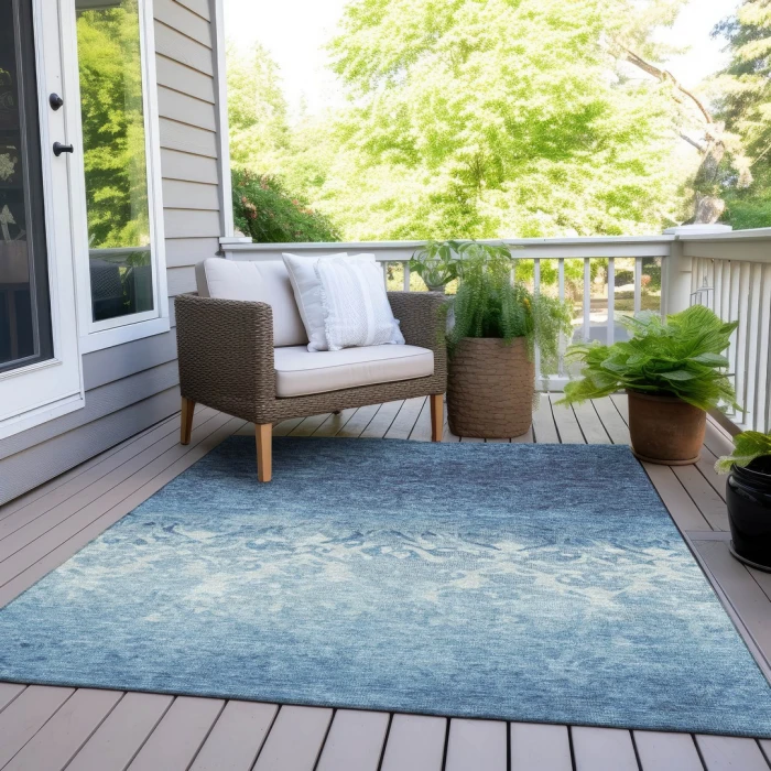 Addison Rugs Chantille Blue ACN1959 8ft. x 10ft. Rect. Rug