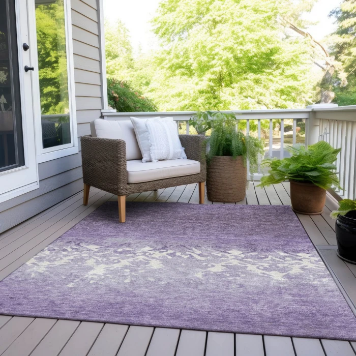 Addison Rugs Chantille Purple ACN1959 5ft. x 7ft.6in. Rect. Rug