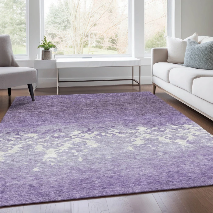 Addison Rugs Chantille Purple ACN1959 5ft. x 7ft.6in. Rect. Rug