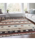 Addison Rugs Chantille Brown ACN1964 5ft. x 7ft.6in. Rect. Rug