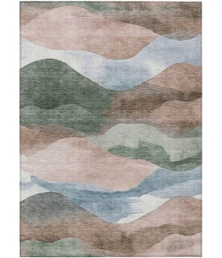 Addison Rugs Chantille Orange ACN1966 9ft. x 12ft. Rect. Rug