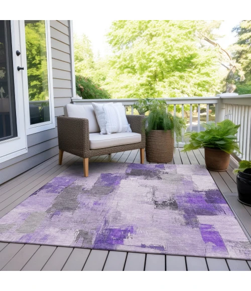 Addison Rugs Chantille Purple ACN1967 5ft. x 7ft.6in. Rect. Rug