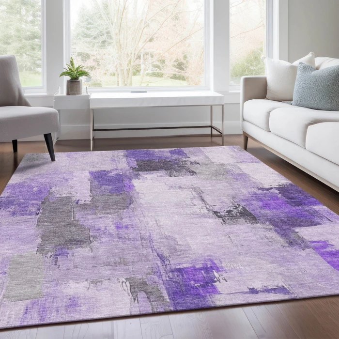 Addison Rugs Chantille Purple ACN1967 8ft. x 10ft. Rect. Rug