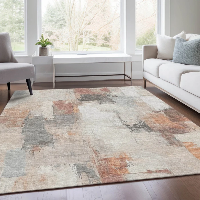Addison Rugs Chantille Orange ACN1967 9ft. x 12ft. Rect. Rug