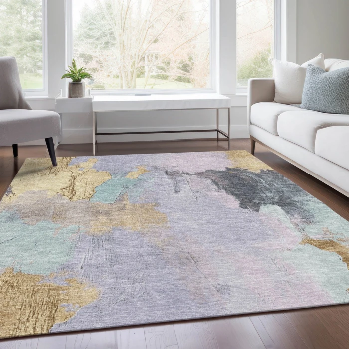 Addison Rugs Chantille Purple ACN1968 8ft. x 10ft. Rect. Rug