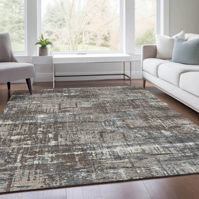 Addison Rugs Chantille Brown ACN1969 5ft. x 7ft.6in. Rect. Rug