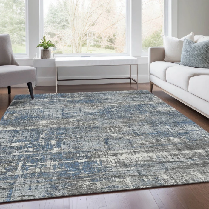 Addison Rugs Chantille Blue ACN1969 8ft. x 10ft. Rect. Rug