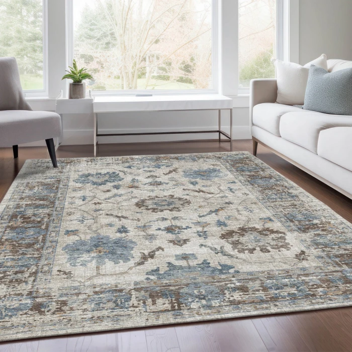 Addison Rugs Chantille Ivory ACN1976 5ft. x 7ft.6in. Rect. Rug