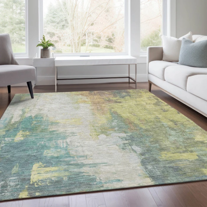 Addison Rugs Chantille Blue ACN1977 5ft. x 7ft.6in. Rect. Rug