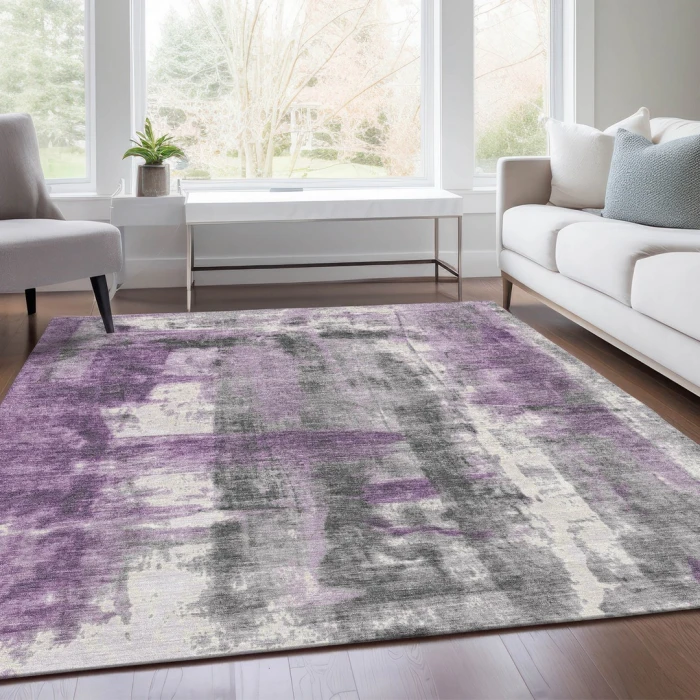 Addison Rugs Chantille Purple ACN1982 5ft. x 7ft.6in. Rect. Rug