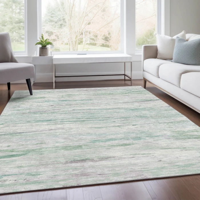 Addison Rugs Chantille Green ACN1985 8ft. x 10ft. Rect. Rug