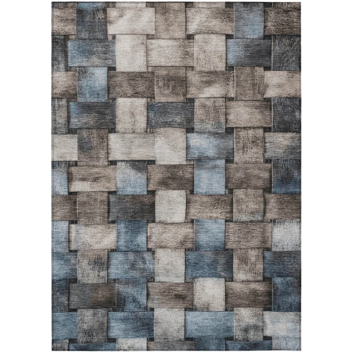 Addison Rugs Chantille Brown ACN1988 5ft. x 7ft.6in. Rect. Rug