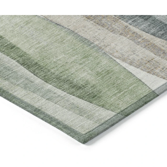 Addison Rugs Chantille Green ACN1989 5ft. x 7ft.6in. Rect. Rug