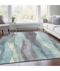 Addison Rugs Chantille Teal ACN1989 8ft. x 10ft. Rect. Rug
