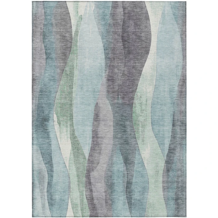 Addison Rugs Chantille Teal ACN1989 8ft. x 10ft. Rect. Rug