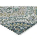 Addison Rugs Chantille Teal ACN1990 9ft. x 12ft. Rect. Rug