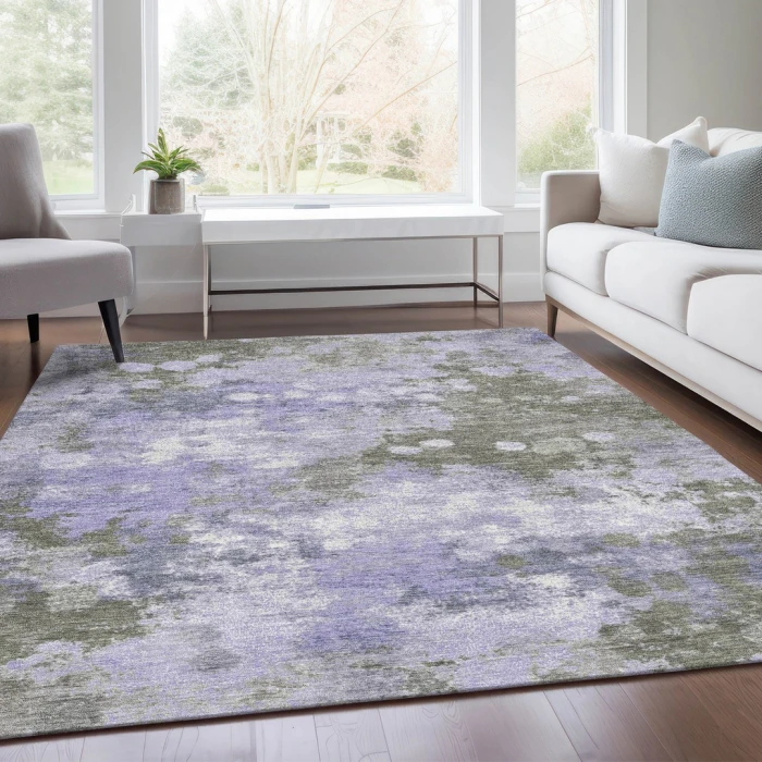 Addison Rugs Chantille Purple ACN1992 8ft. x 10ft. Rect. Rug