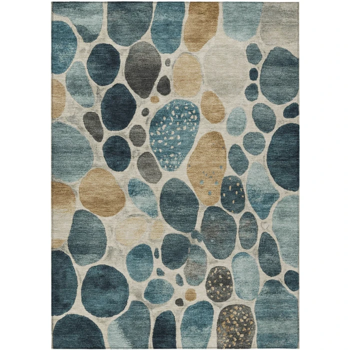 Addison Rugs Chantille Teal ACN1993 9ft. x 12ft. Rect. Rug