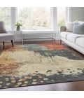 Addison Rugs Chantille Orange ACN1994 5ft. x 7ft.6in. Rect. Rug