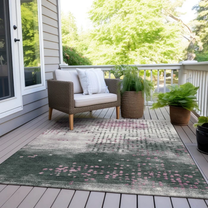 Addison Rugs Chantille Pink ACN1995 9ft. x 12ft. Rect. Rug