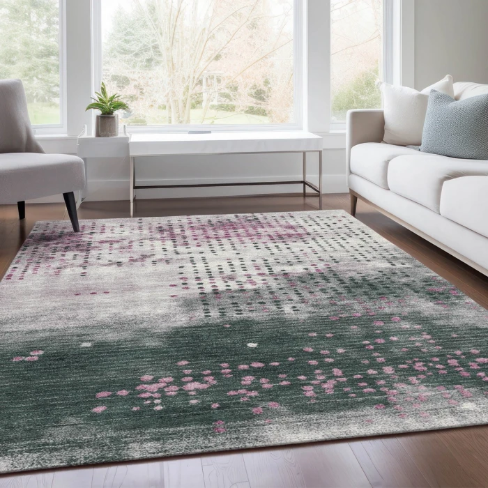 Addison Rugs Chantille Pink ACN1995 9ft. x 12ft. Rect. Rug