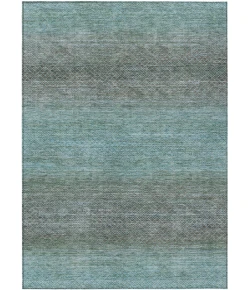 Addison Rugs Chantille Teal ACN2005 9ft. x 12ft. Rect. Rug
