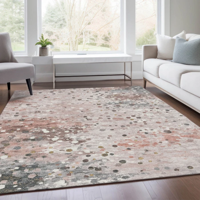 Addison Rugs Chantille Orange ACN2007 5ft. x 7ft.6in. Rect. Rug
