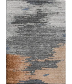 Addison Rugs Chantille Orange ACN2010 5ft. x 7ft.6in. Rect. Rug