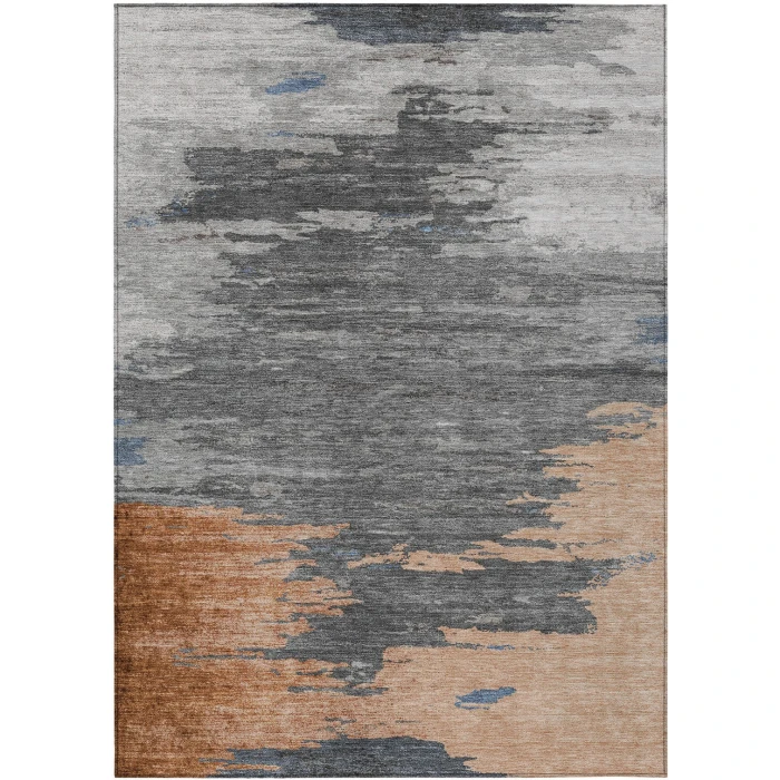 Addison Rugs Chantille Orange ACN2010 5ft. x 7ft.6in. Rect. Rug