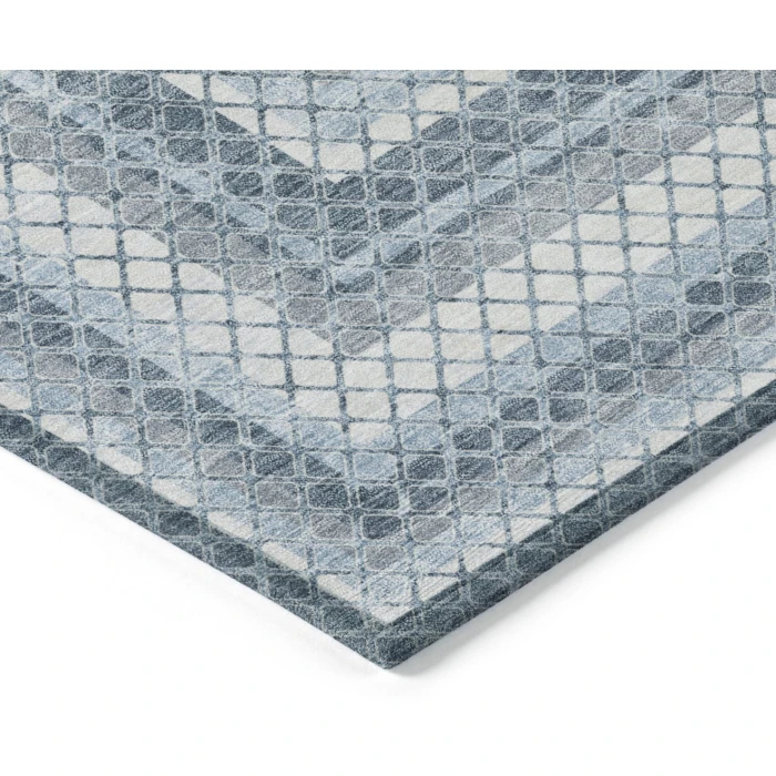 Addison Rugs Chantille Blue ACN2011 8ft. x 10ft. Rect. Rug