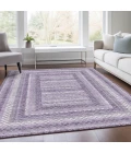 Addison Rugs Chantille Purple ACN2011 9ft. x 12ft. Rect. Rug