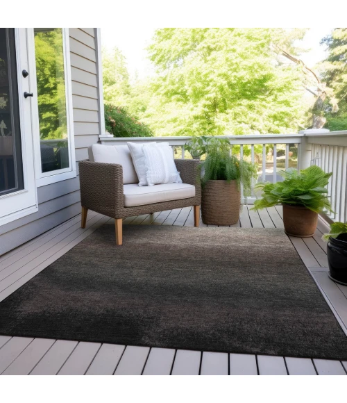 Addison Rugs Chantille Black ACN2012 9ft. x 12ft. Rect. Rug