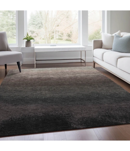 Addison Rugs Chantille Black ACN2012 9ft. x 12ft. Rect. Rug