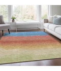 Addison Rugs Chantille Orange ACN2012 9ft. x 12ft. Rect. Rug