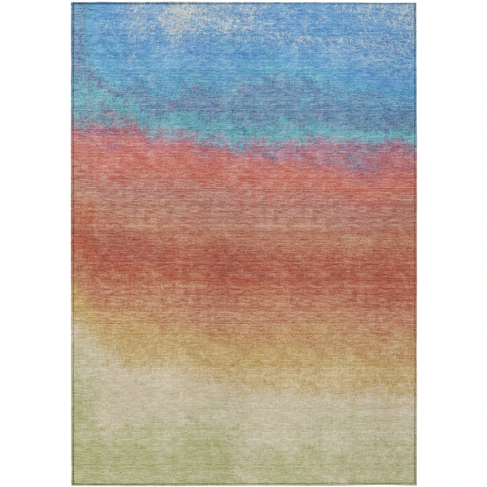 Addison Rugs Chantille Orange ACN2012 9ft. x 12ft. Rect. Rug