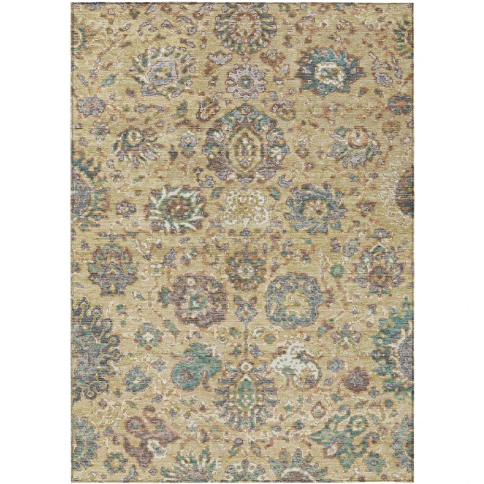 Addison Rugs Chantille Gold ACN2013 8ft. x 10ft. Rect. Rug