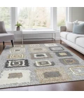 Addison Rugs Chantille Gray ACN2014 9ft. x 12ft. Rect. Rug
