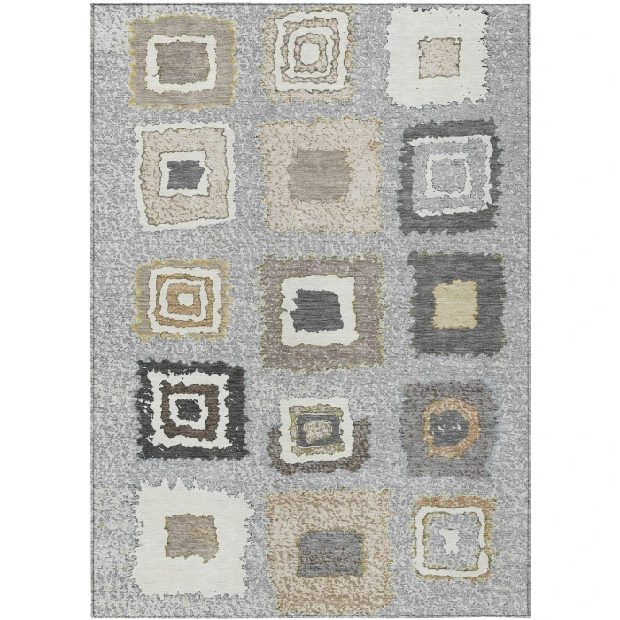 Addison Rugs Chantille Gray ACN2014 9ft. x 12ft. Rect. Rug