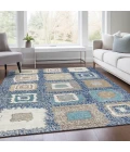 Addison Rugs Chantille Blue ACN2014 8ft. x 10ft. Rect. Rug