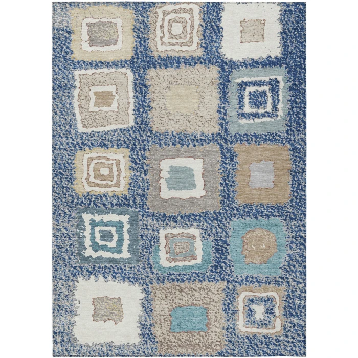 Addison Rugs Chantille Blue ACN2014 8ft. x 10ft. Rect. Rug