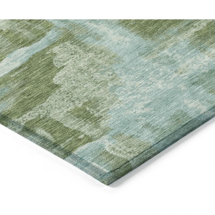 Addison Rugs Chantille Green ACN2015 5ft. x 7ft.6in. Rect. Rug