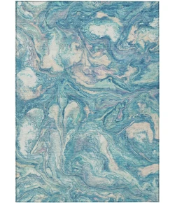 Addison Rugs Chantille Teal ACN2017 5ft. x 7ft.6in. Rect. Rug