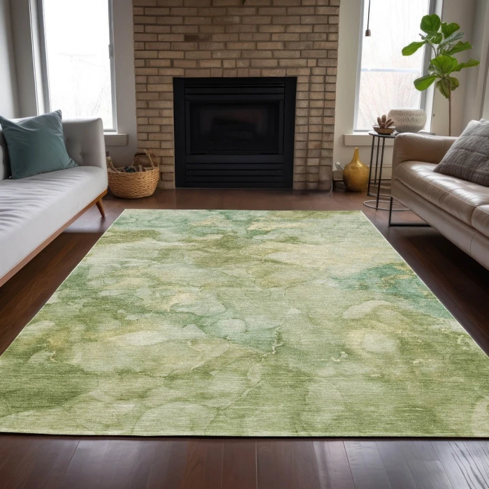 Addison Rugs Chantille Green ACN2018 8ft. x 10ft. Rect. Rug